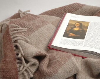 Brown Throw Blanket Etsy