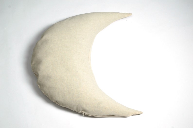 Half Moon Buckwheat Pillow Neck Support Pillow Ortopedic Etsy