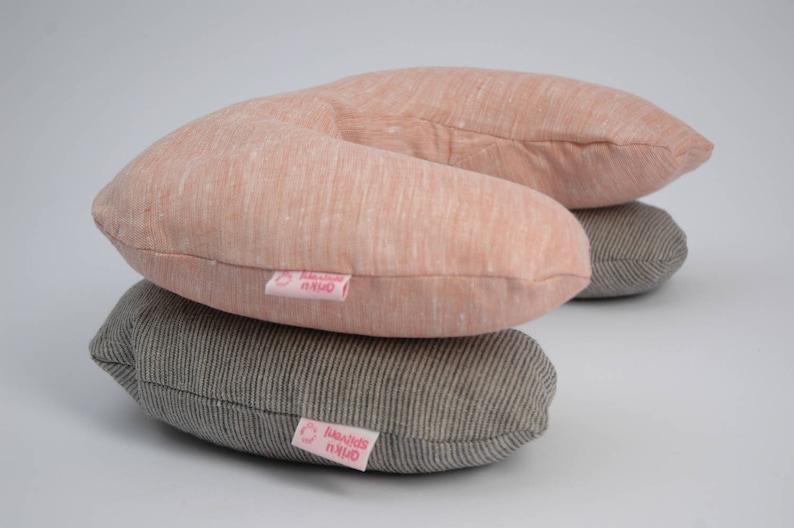 Small Neck Pillow Buckwheat Pillow Neck Support Pillow Etsy