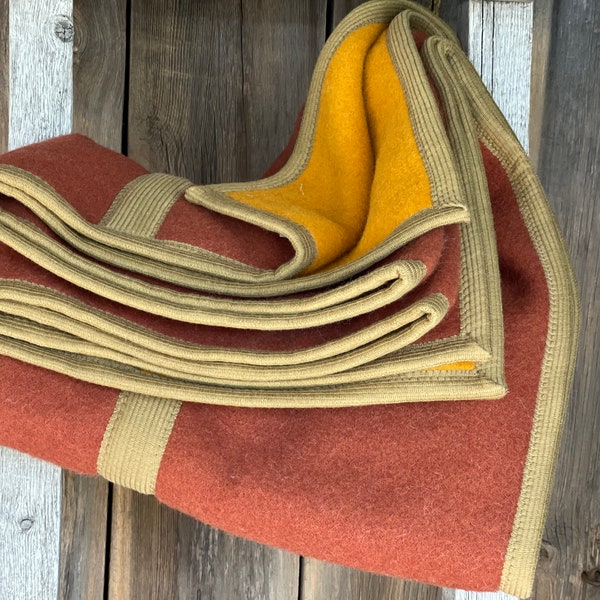 Large Wool Blanket Etsy