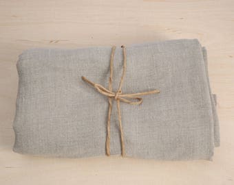 Soft linen bath towel 100% pure linen fabric bath sheet Not coloured Natural grey linen bath towel Stonewashed Linen towel Spa/Beach towel