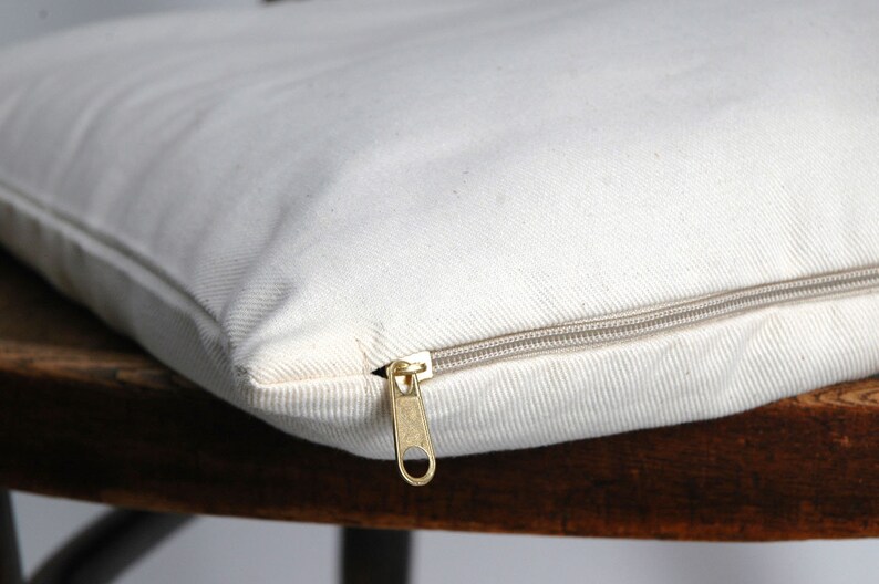 Medium Size White Cotton Buckwheat Pillow Buckwheat Neck Etsy