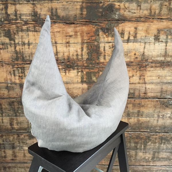 Half Moon Pillow Case Etsy