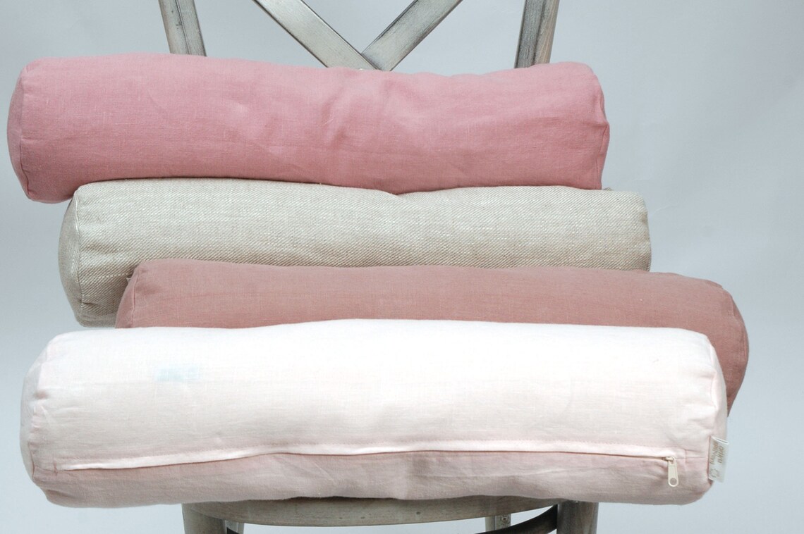 Bolster Neck Pillow Roll Neck Pillow Buckwheat Neck Pillow Etsy