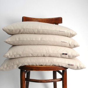 Japanese size natural grey linen Buckwheat pillow 14&#39;x20&#39;/35x50cm Buckwheat neck pillow Ortopedic buckwheat pillow Zero waste neck pillow