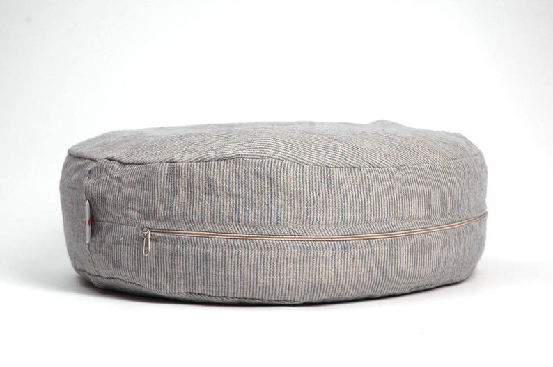 Hot Buckwheat Pillow Natural Striped Roll Pillow Practical Cervical Spine Care