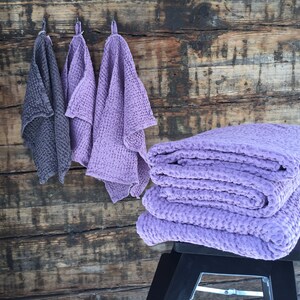 XL Size Linen Waffle Bath Towel Dark Grey Soft Waffle Linen - Etsy