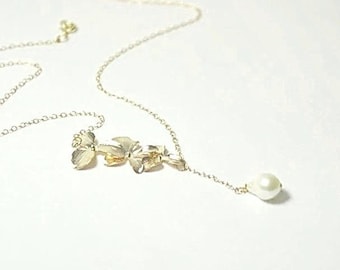 Orchid necklace Floral necklace Botanical jewelry Nature-inspired necklace Handmade orchid necklace Orchid pendant Orchid jewelry.Orchid gif