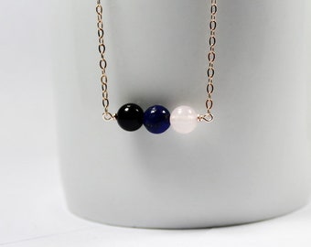 Bijoux Energy Protection, Empath Protection Aura Grounding Bracelet, Protection Crystal Jewelry. Cadeau psychique de bijoux en pierre de protection.