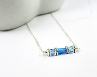 Birthstone bar jewelry.Twin Babe Shower Gift.Mom of twin birthstone,Mom of twin boys ,twin girl bracelet. luck mom jewelry .birthstone gift