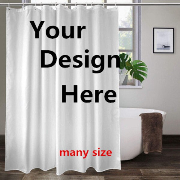 Hookless Shower Curtains Etsy