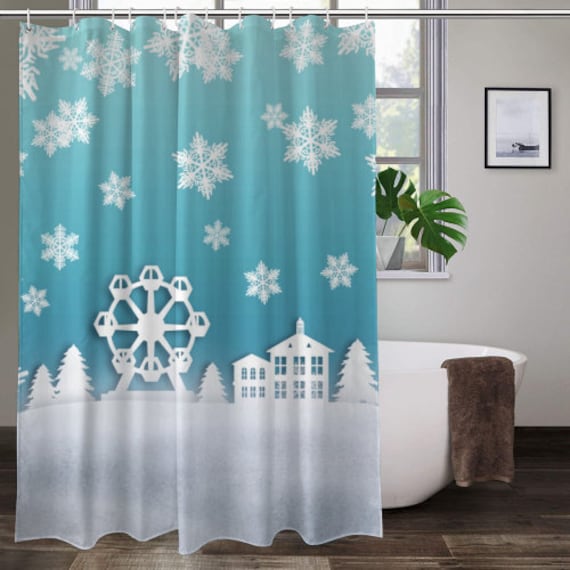 personalized Photo Shower Curtain,Custom Shower Curtain With Printed