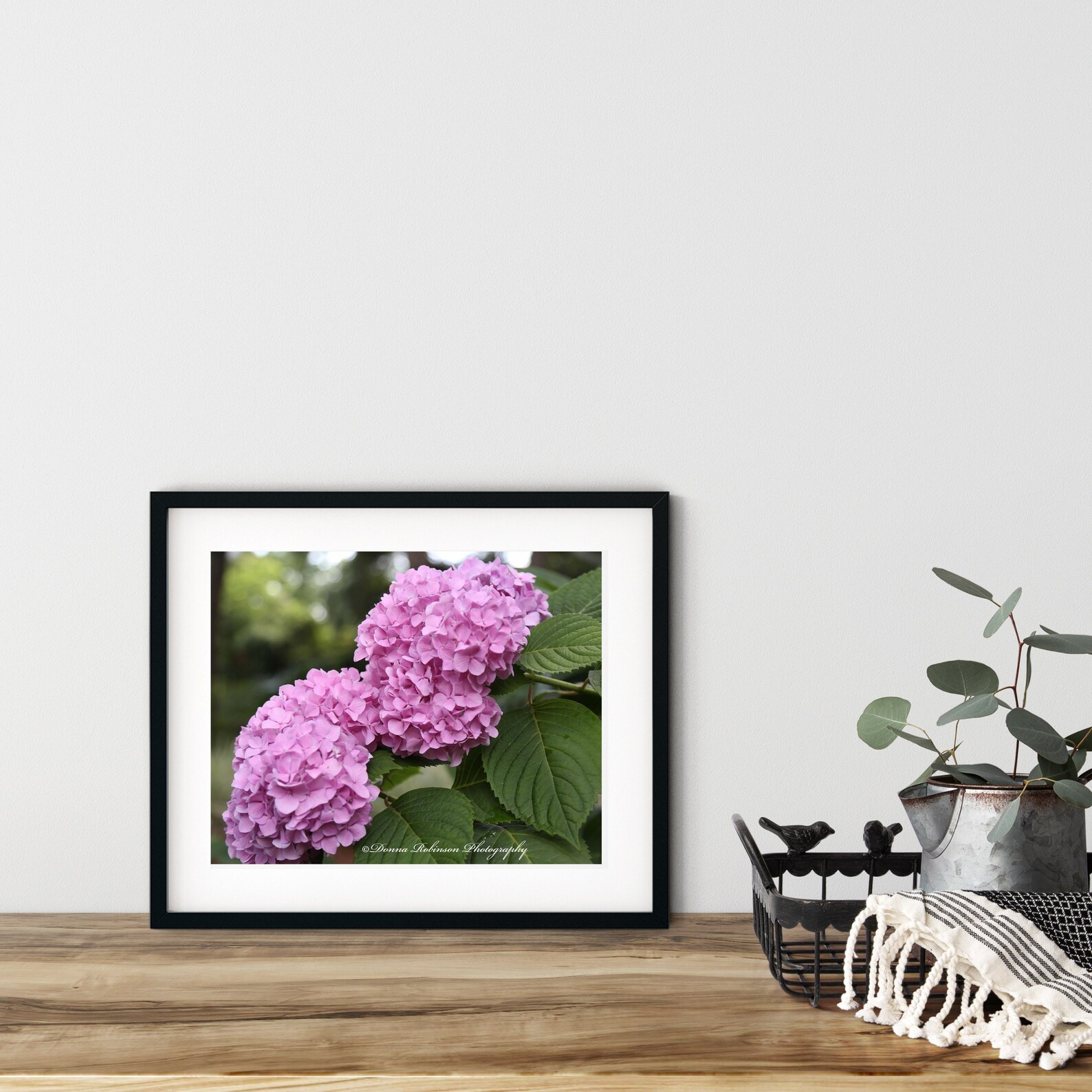 Pink Hydrangea Digital Photography Wall Art & Home Décor - Etsy