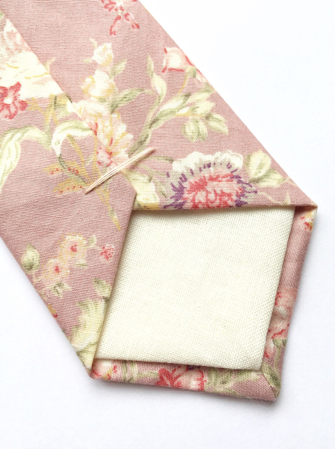 blush tie for wedding