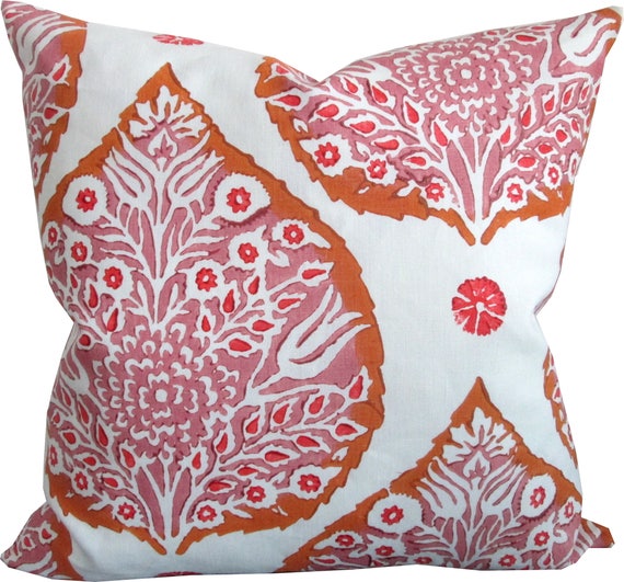 Lotus Flower In RhubarbHigh End Designer Decorative Pillow Etsy Mesmerizing High End Decorative Pillows Lotus Flower In RhubarbHigh End Designer Decorative Pillow Etsy Mesmerizing High End Decorative Pillows
