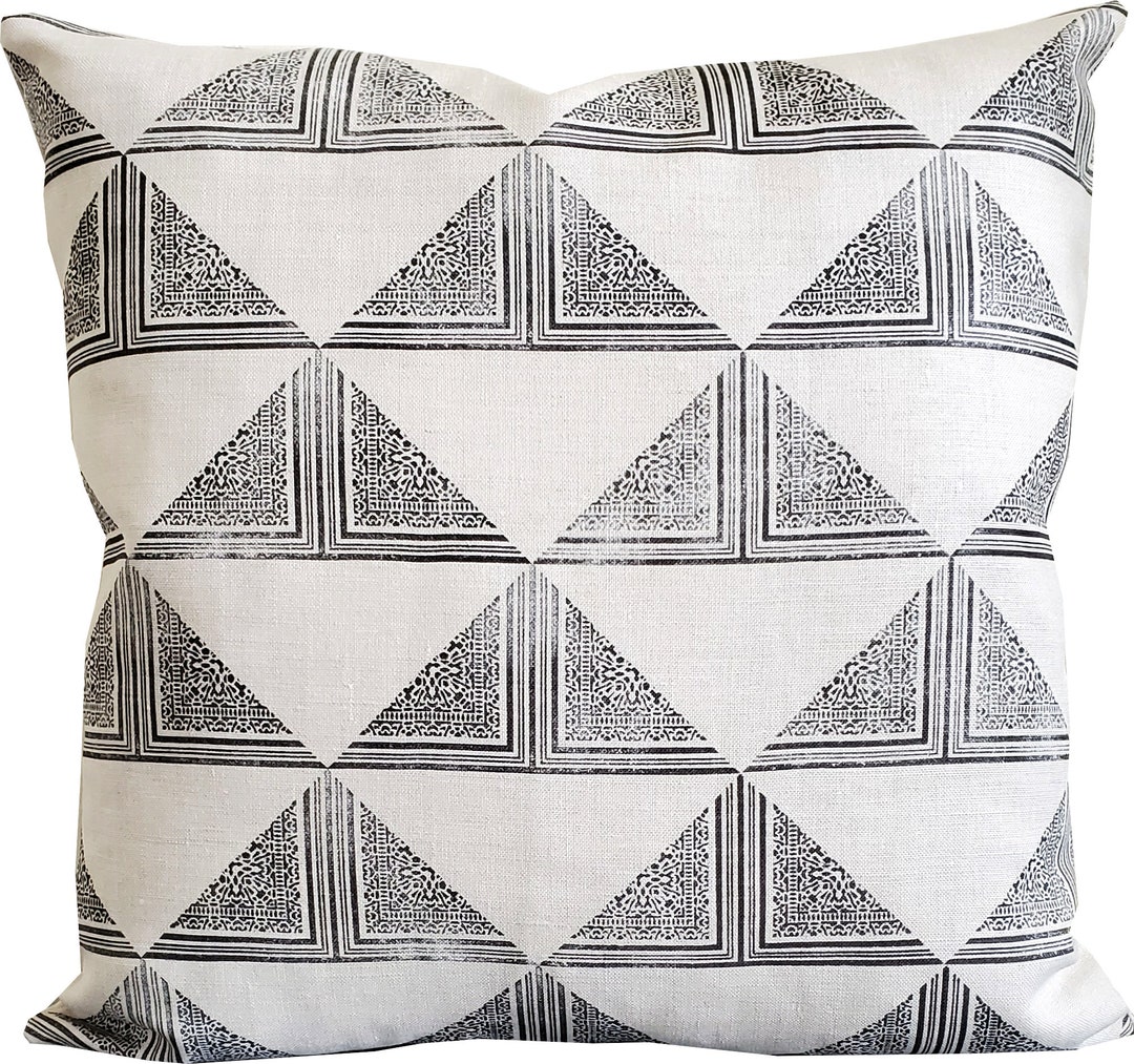 Patra In Kohl Pillow CoverHigh End Designer Decorative Pillow Etsy