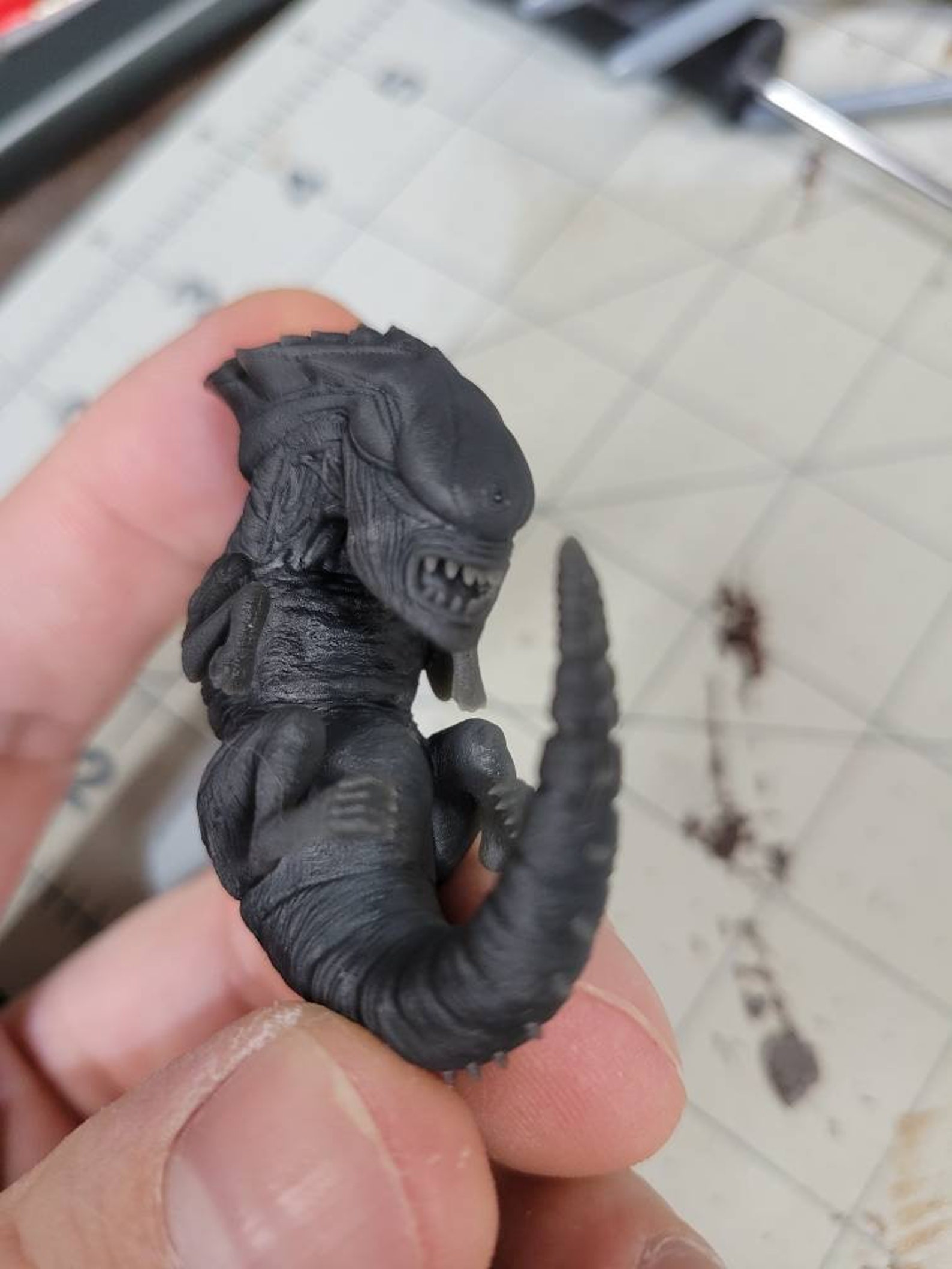 Alien Xenomorph Queen Embryo 3d Printed Etsy Australia