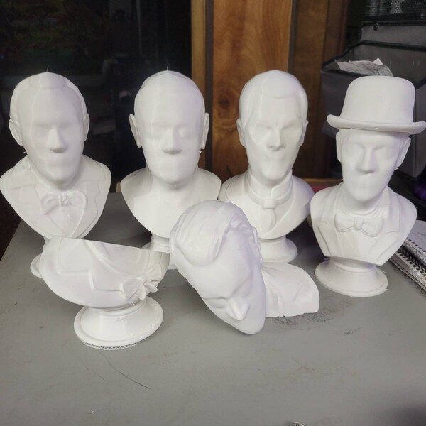 Haunted Mansion Busts Etsy