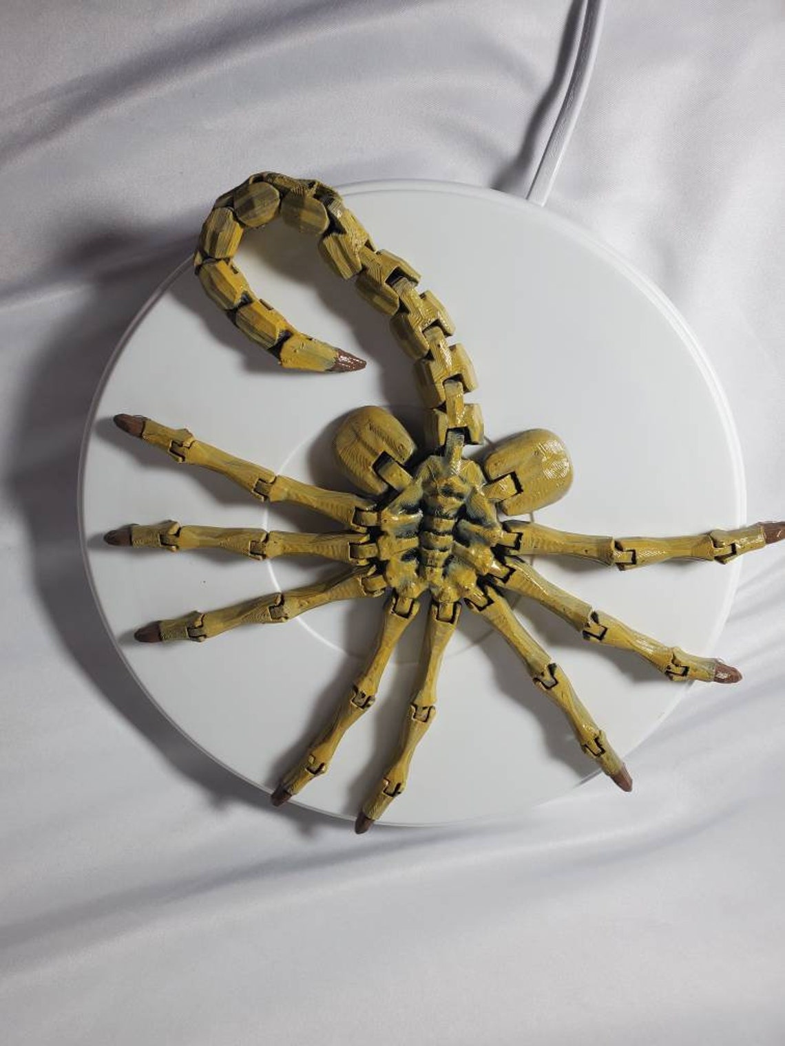 Articulated 3d printed baby facehugger Etsy