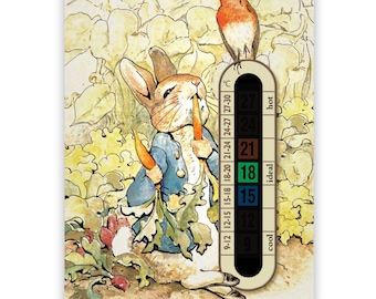 A6 Nursery and Childrens Peter Rabbit Baby Room Thermometers