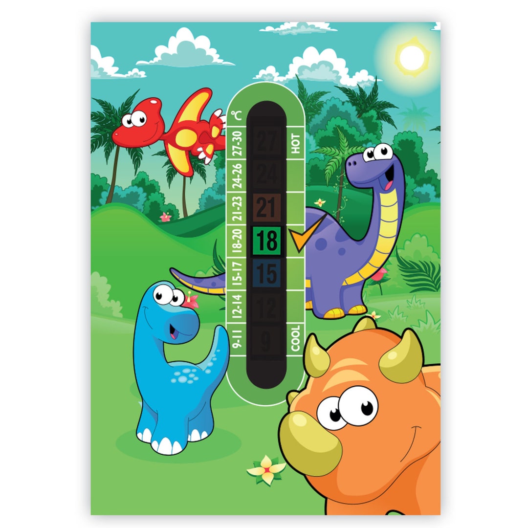 A6 Nursery and Childrens Owl Baby Room Thermometers