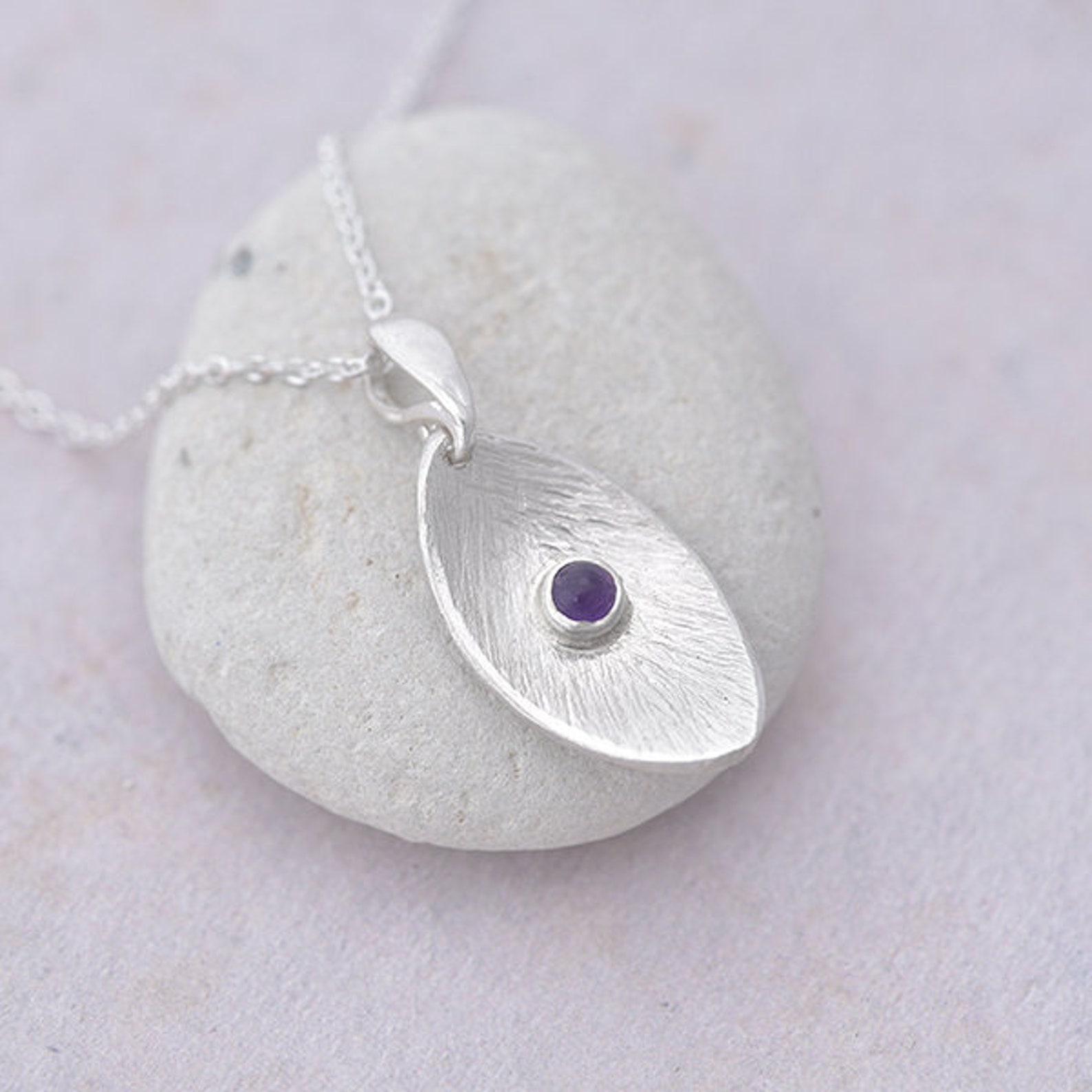 iana jewellery - Amethyst pendant 