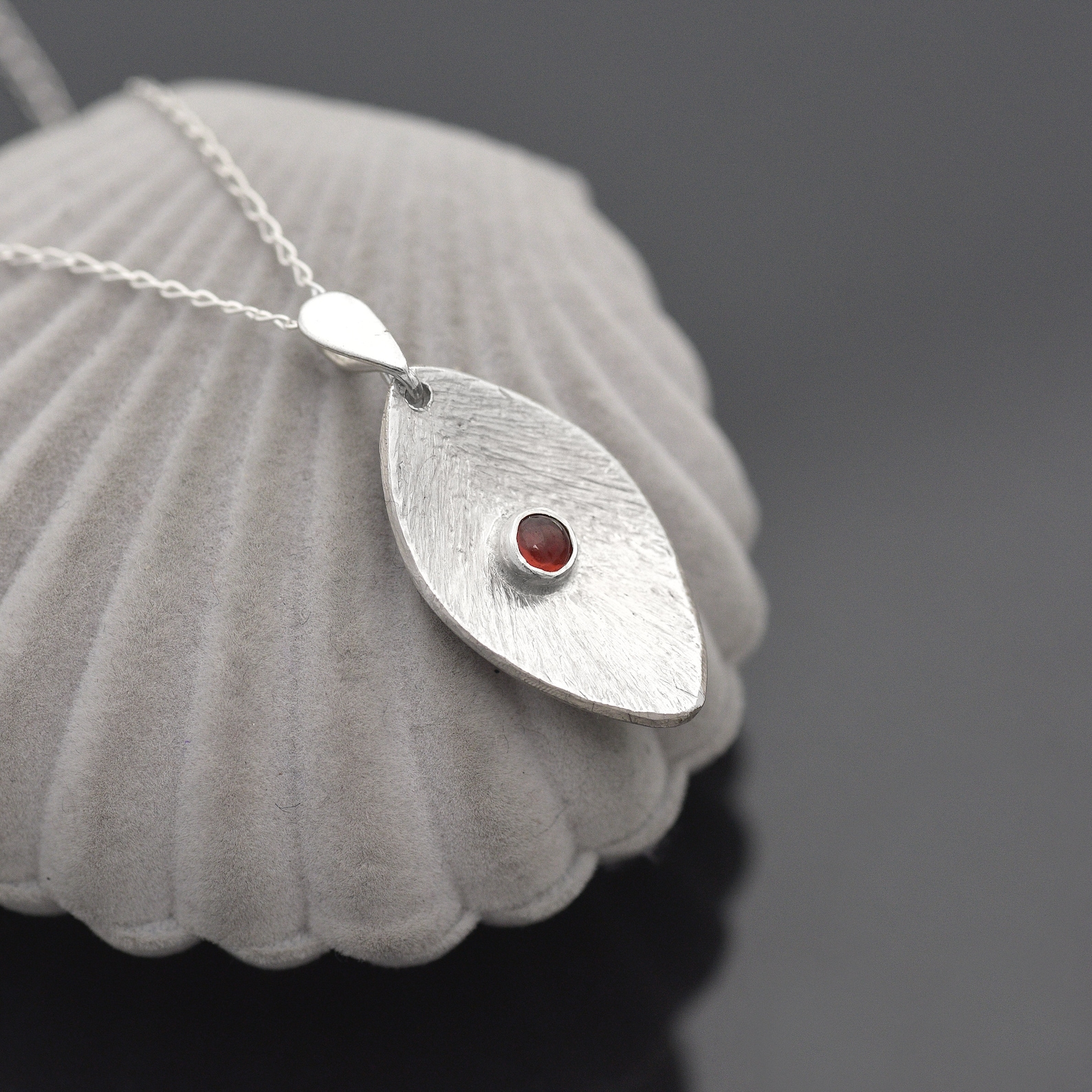 gemstone pendants Garnet Pendant