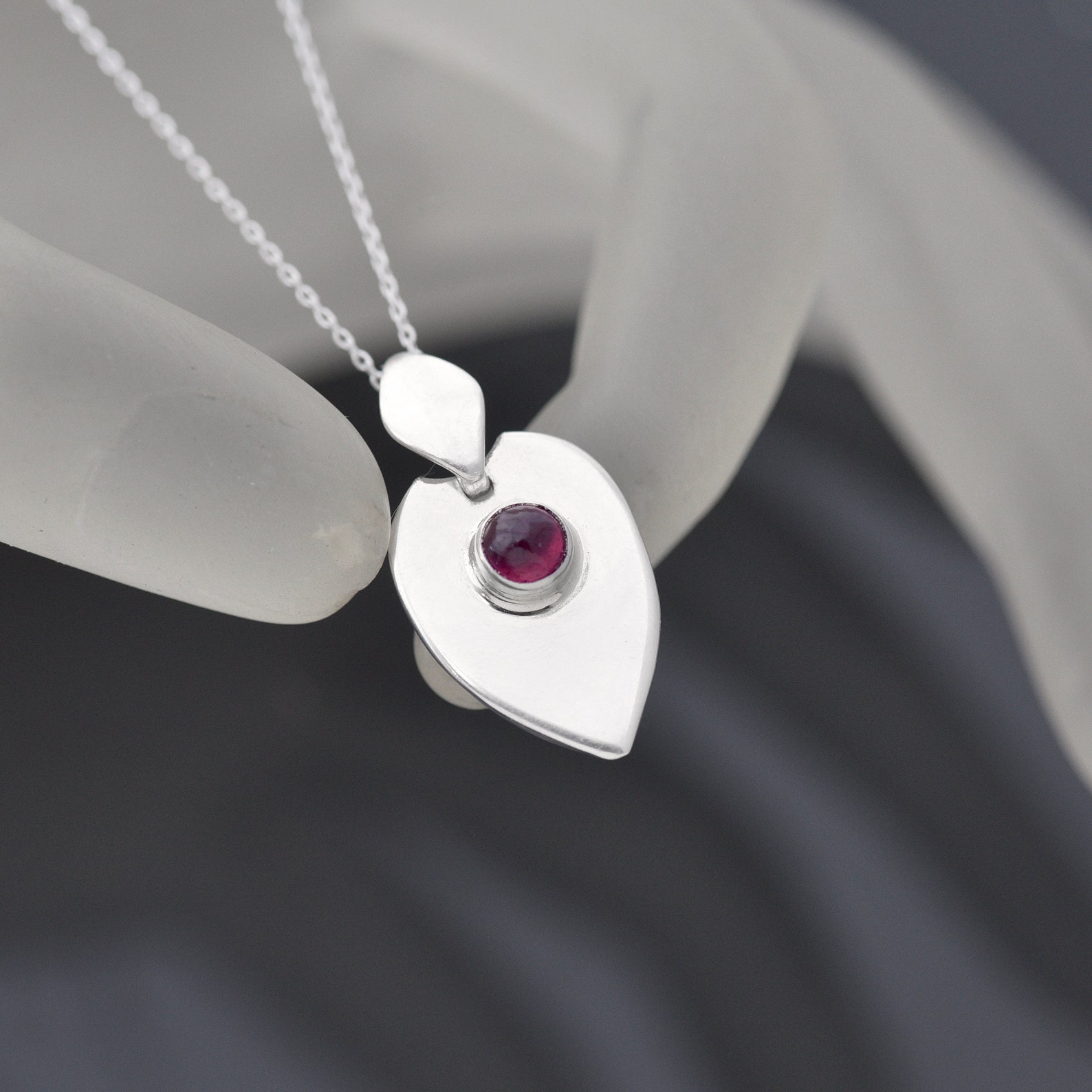 iana jewellery - Ruby pendant 