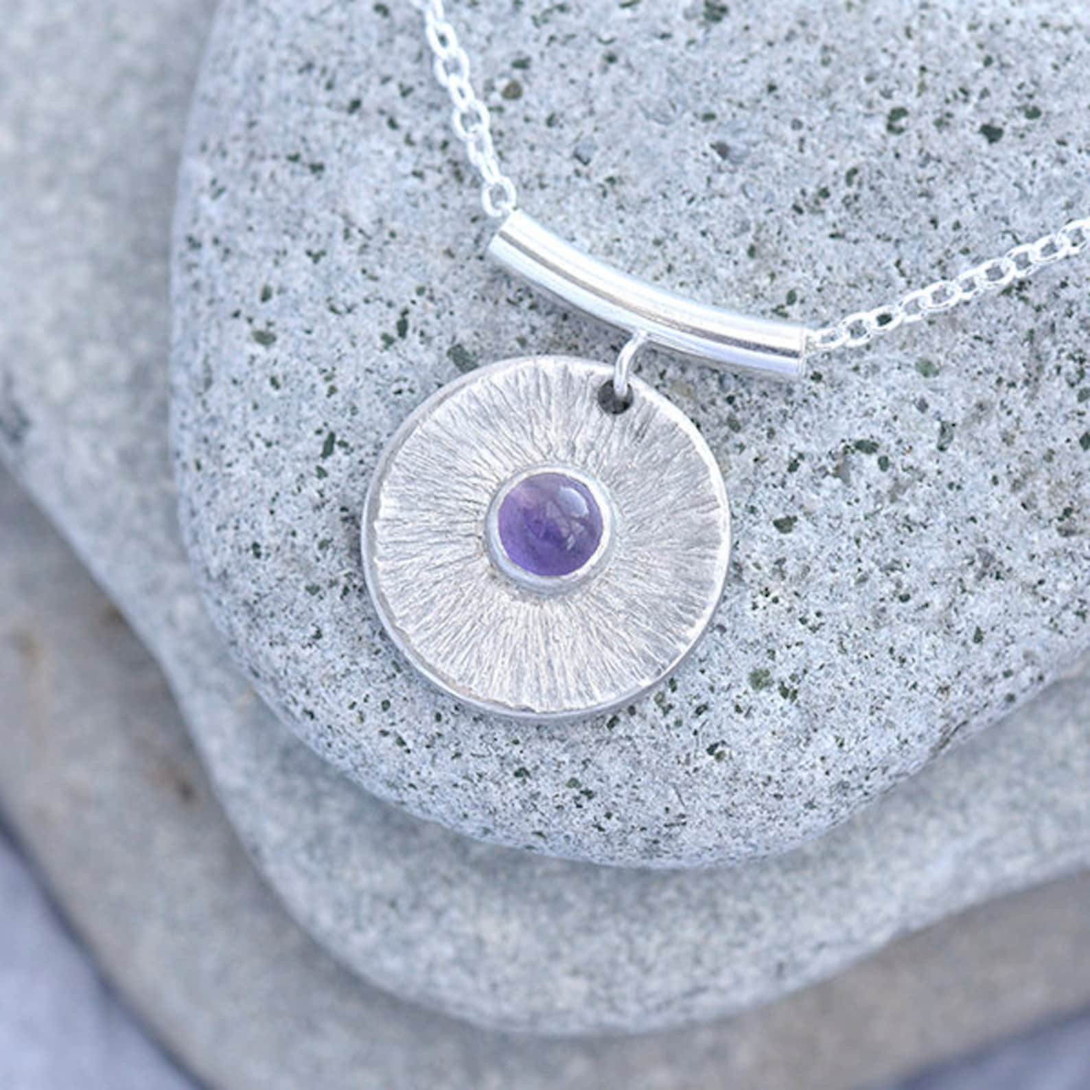 iana jewellery - Amethyste pendant 