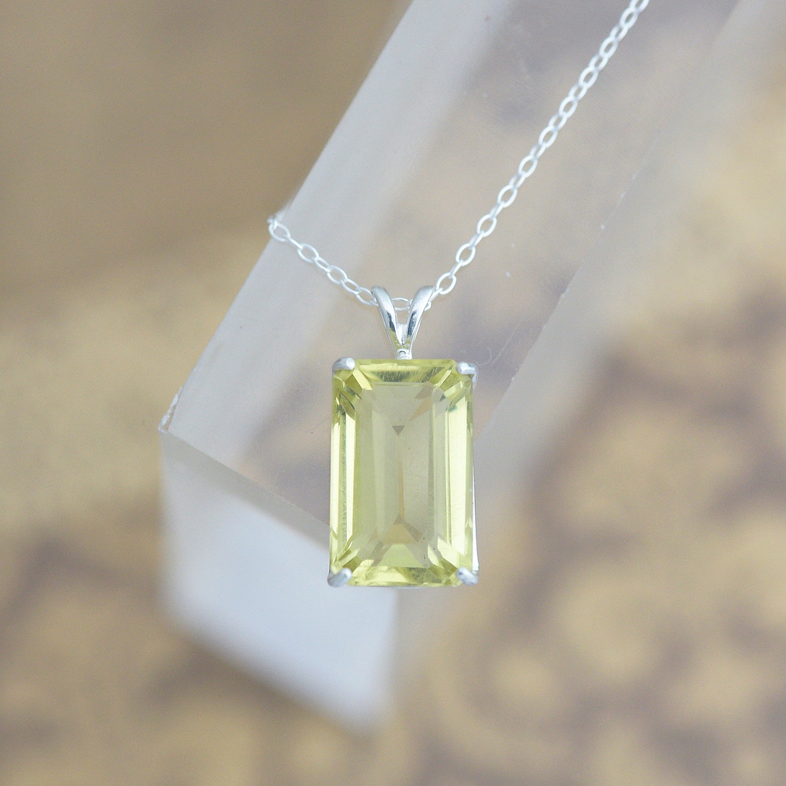 Citrine pendant