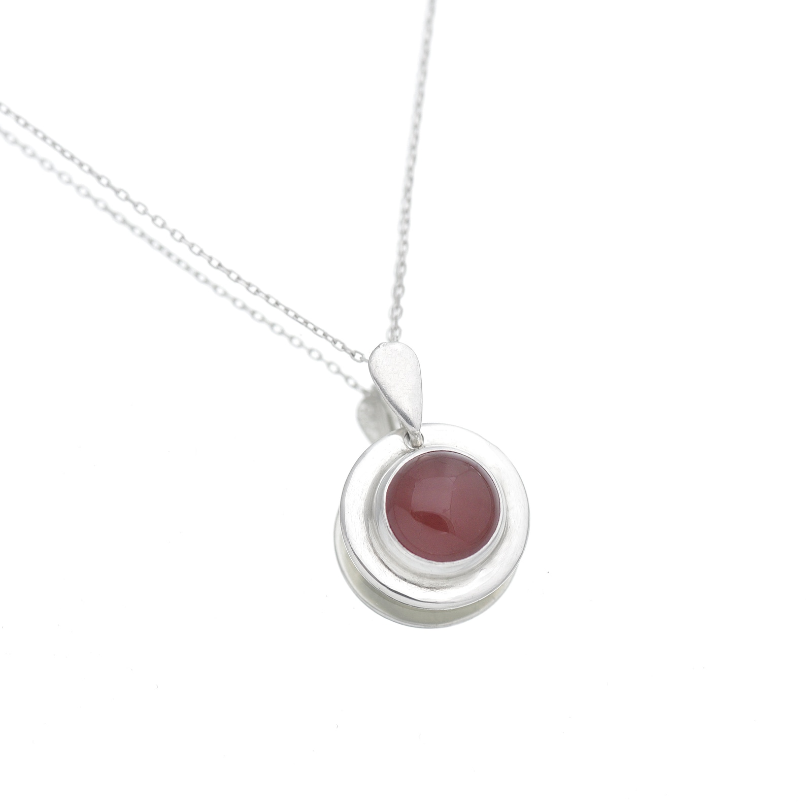 iana jewellery - Carnelian pendant 