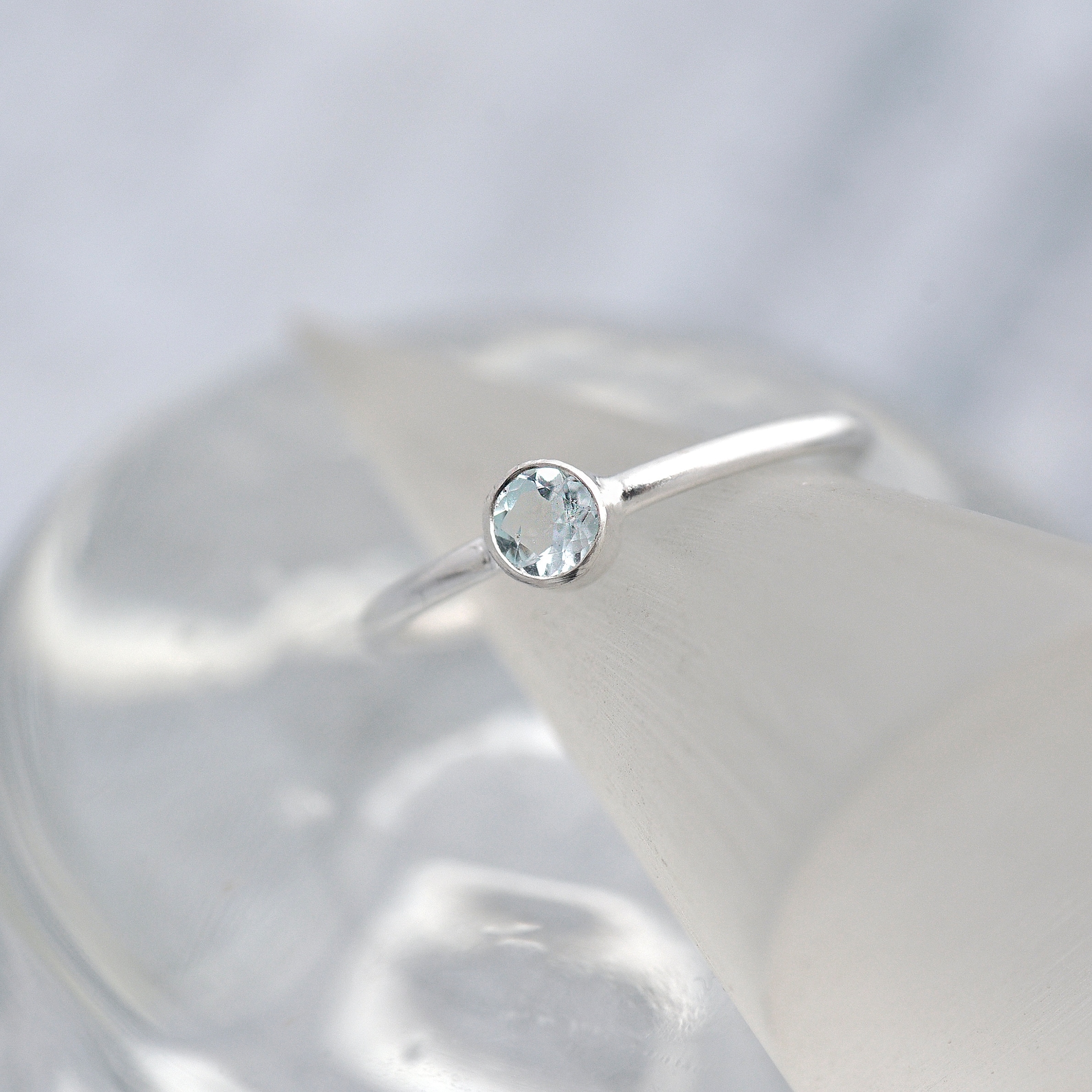 Aquamarine Ring