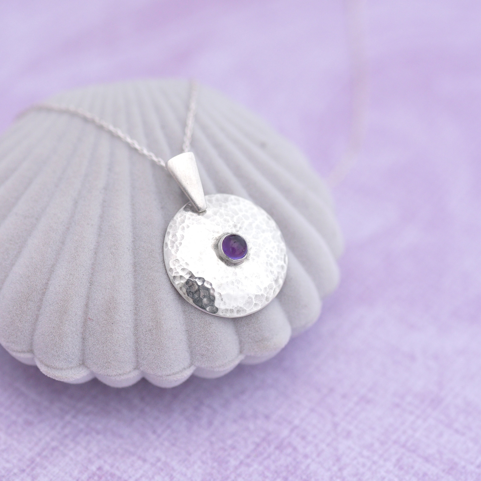 iana jewellery - Amethyst pendant 