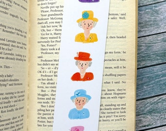 Queen Elizabeth Double Sided Bookmark