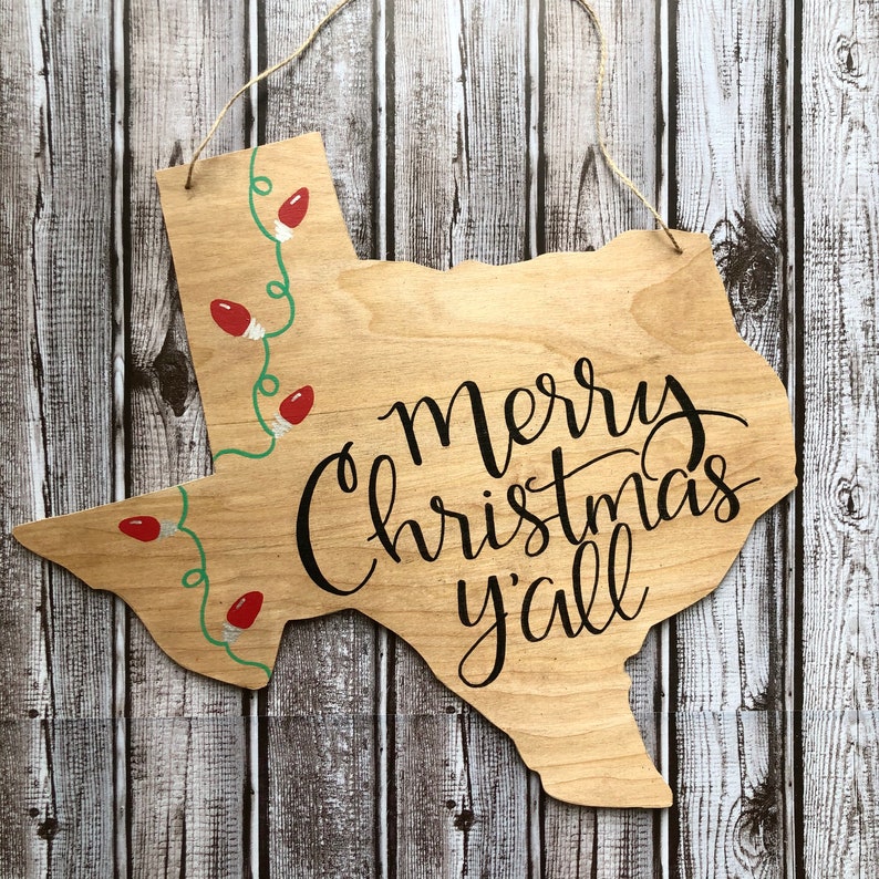 Merry Christmas Y'All Christmas Texas Western | Etsy