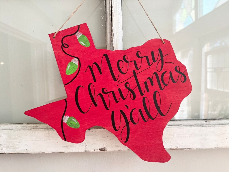 Merry Christmas Y'all Christmas Texas Western Etsy