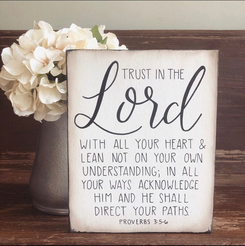 Bible Verse Sign Scripture Baptism Confirmation Etsy Canada