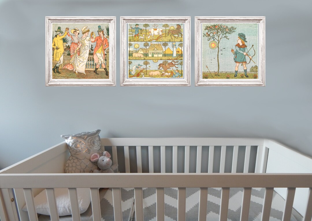 Nursery Decor - Images - Printable - Set of 3 - Three Children's Book ...