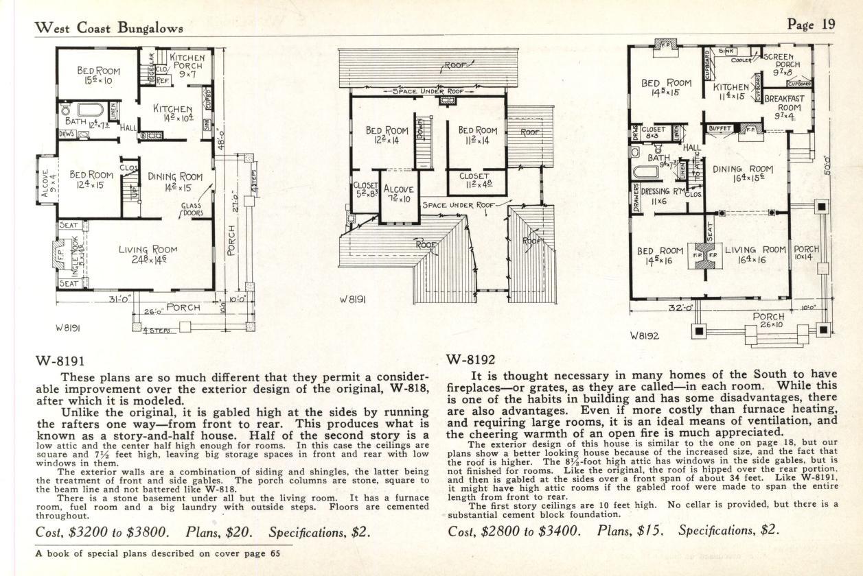 Lot De Livres Vintage – Plans De Maison Harmonieuses – Années 1940 à 1970 – Design House