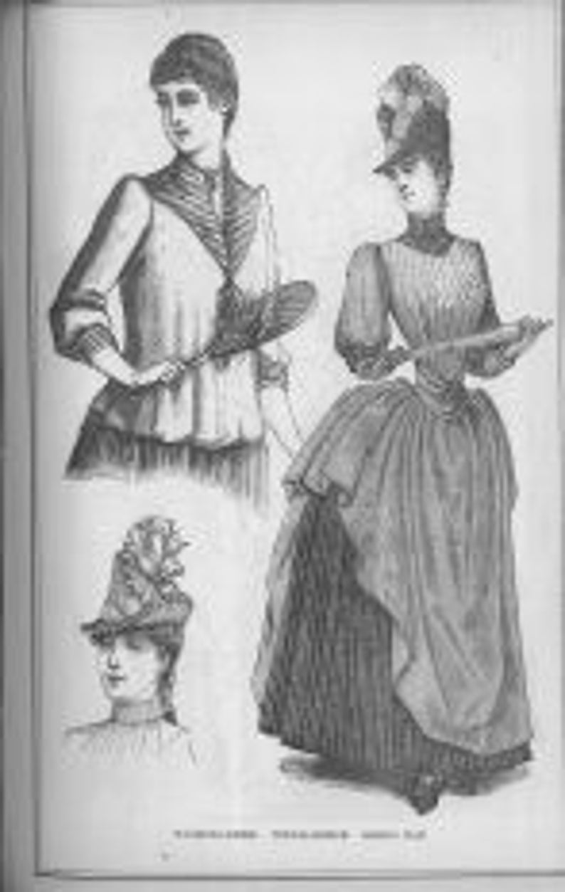 Antique "peterson's Magazine July 1888 December 1888" Digital