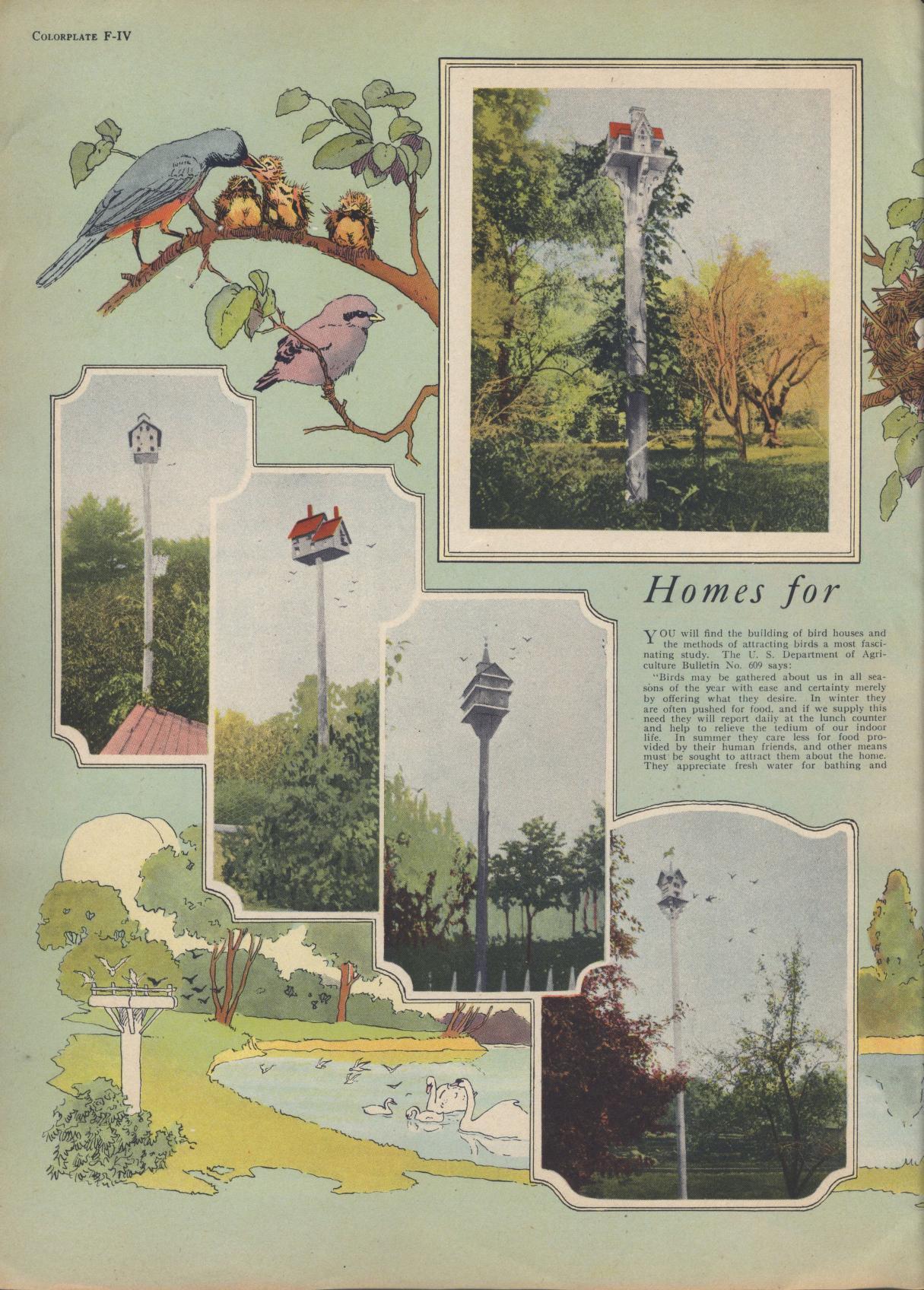 1925 Home and Garden by Wm. A. Radford | Vintage Color House Plans ...