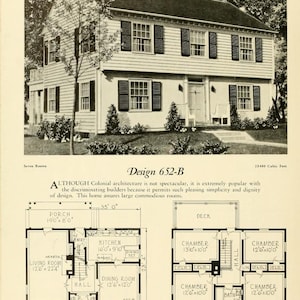 Puede incluir: Una ilustraci&oacute;n en blanco y negro de una casa de dos pisos con un porche, una terraza y un s&oacute;tano. La casa tiene siete habitaciones y mide 35 pies de ancho por 23,75 pies de profundidad. La casa tiene un volumen total de 25.400 pies c&uacute;bicos.