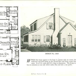 107 Vintage 1920s House Plans - 1926 Plainfield Ice and Supply Co ...