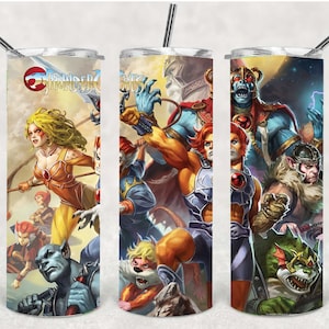 Thunder Cats tumbler design, pdf, png