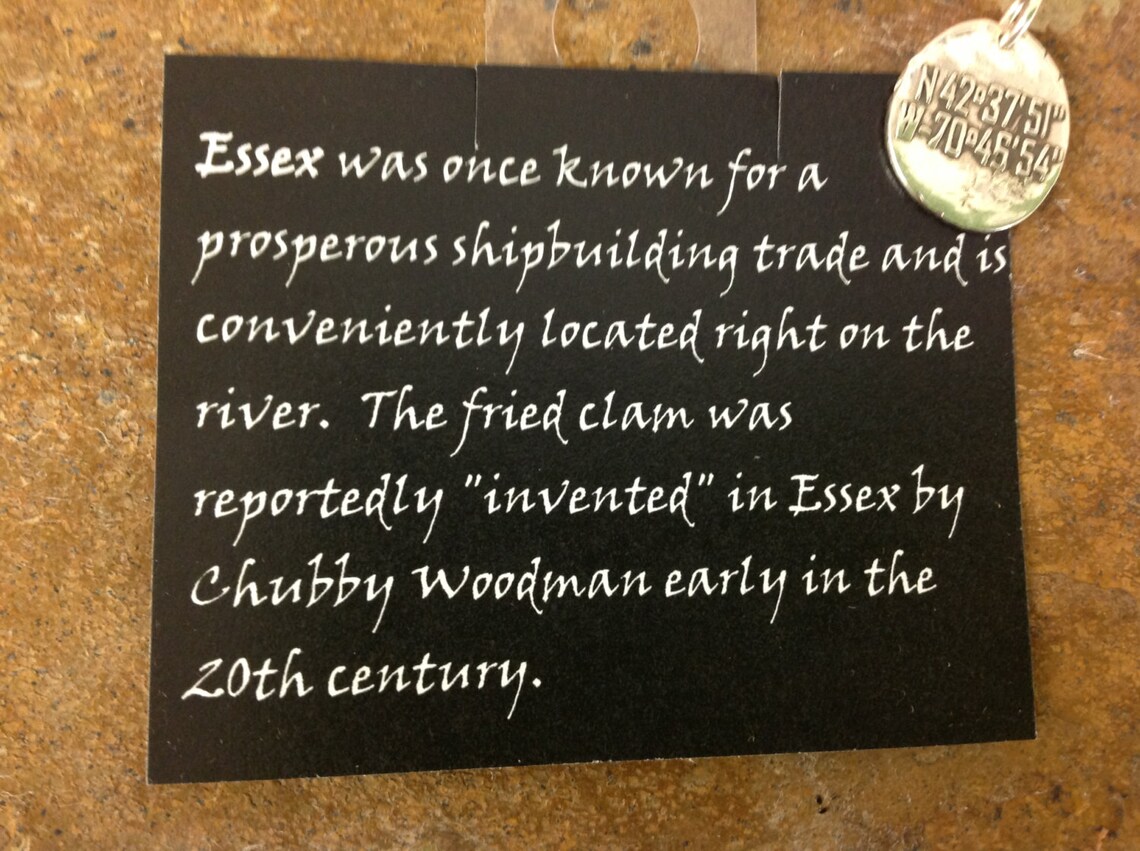 essex latitude and longitude wax seal charm gps