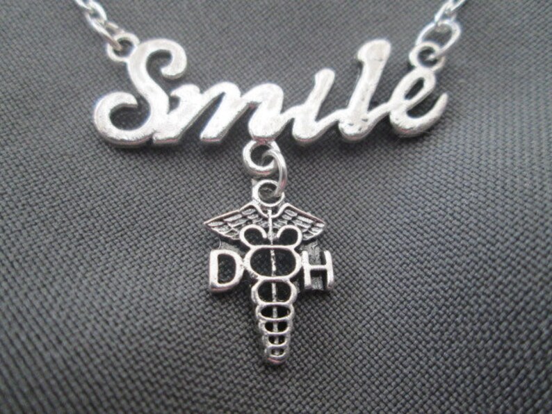 Dental Hygienist Necklace Etsy