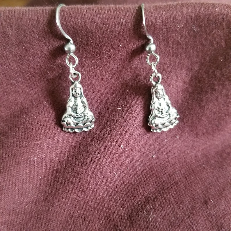 Kuan-Yin Buddha Earrings