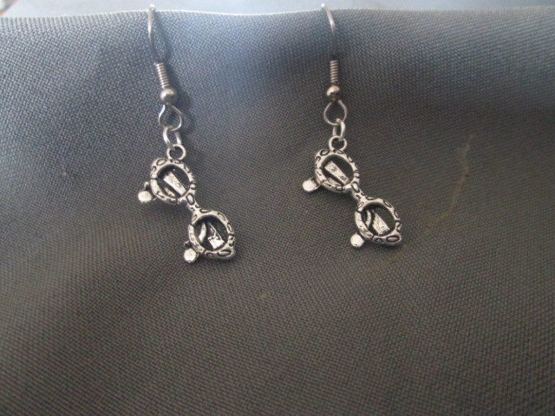 Optician Optometrist Eyeglass Earrings Etsy