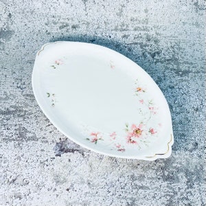 Royal Albert For All Seasons Breath of Spring oval serving dish, Royal Albert cream and sugar tray, Tea Party serving plate 9 3/4 image 6