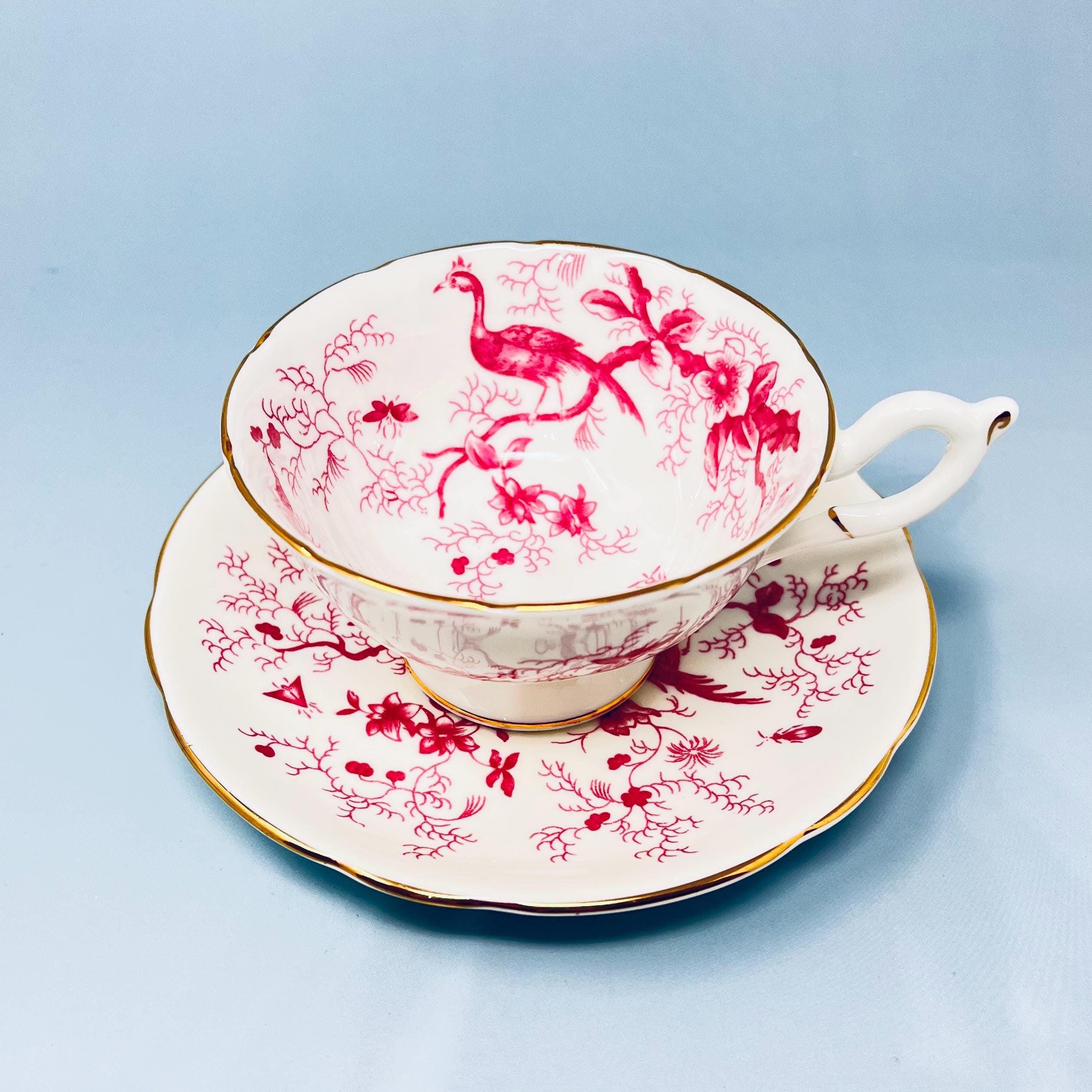 【COALPORT】アンティーク　プレート✖️2枚　Ａ COALPORT (コールポート) カップ&ソーサー＆ケーキプレート